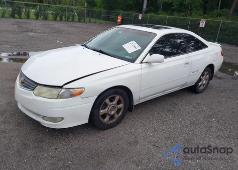 2002 Toyota Camry Solara Sle V6 from USA, damaged, VIN 2T1CF22P12C589229
